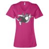 Women’s Relaxed Jersey V-Neck Tee Thumbnail