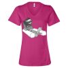 Women’s Relaxed Jersey V-Neck Tee Thumbnail