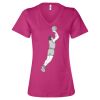 Women’s Relaxed Jersey V-Neck Tee Thumbnail
