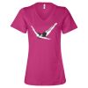 Women’s Relaxed Jersey V-Neck Tee Thumbnail