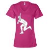 Women’s Relaxed Jersey V-Neck Tee Thumbnail