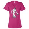 Women’s Relaxed Jersey V-Neck Tee Thumbnail