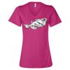 Women’s Relaxed Jersey V-Neck Tee Thumbnail