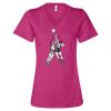 Women’s Relaxed Jersey V-Neck Tee Thumbnail