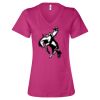 Women’s Relaxed Jersey V-Neck Tee Thumbnail