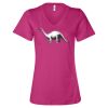 Women’s Relaxed Jersey V-Neck Tee Thumbnail