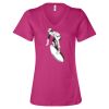Women’s Relaxed Jersey V-Neck Tee Thumbnail
