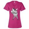 Women’s Relaxed Jersey V-Neck Tee Thumbnail