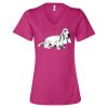 Women’s Relaxed Jersey V-Neck Tee Thumbnail