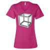 Women’s Relaxed Jersey V-Neck Tee Thumbnail