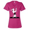 Women’s Relaxed Jersey V-Neck Tee Thumbnail
