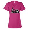 Women’s Relaxed Jersey V-Neck Tee Thumbnail