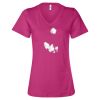 Women’s Relaxed Jersey V-Neck Tee Thumbnail