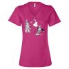 Women’s Relaxed Jersey V-Neck Tee Thumbnail