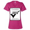 Women’s Relaxed Jersey V-Neck Tee Thumbnail