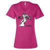 Women’s Relaxed Jersey V-Neck Tee Thumbnail