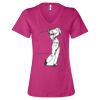 Women’s Relaxed Jersey V-Neck Tee Thumbnail
