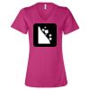 Women’s Relaxed Jersey V-Neck Tee Thumbnail