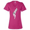 Women’s Relaxed Jersey V-Neck Tee Thumbnail