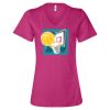 Women’s Relaxed Jersey V-Neck Tee Thumbnail