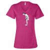 Women’s Relaxed Jersey V-Neck Tee Thumbnail