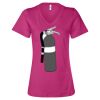 Women’s Relaxed Jersey V-Neck Tee Thumbnail