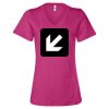 Women’s Relaxed Jersey V-Neck Tee Thumbnail