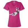 Women’s Relaxed Jersey V-Neck Tee Thumbnail