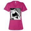 Women’s Relaxed Jersey V-Neck Tee Thumbnail