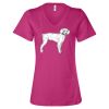 Women’s Relaxed Jersey V-Neck Tee Thumbnail