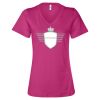 Women’s Relaxed Jersey V-Neck Tee Thumbnail