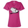 Women’s Relaxed Jersey V-Neck Tee Thumbnail