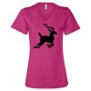 Women’s Relaxed Jersey V-Neck Tee Thumbnail