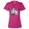 Women’s Relaxed Jersey V-Neck Tee Thumbnail
