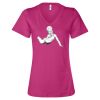 Women’s Relaxed Jersey V-Neck Tee Thumbnail