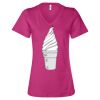 Women’s Relaxed Jersey V-Neck Tee Thumbnail