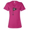 Women’s Relaxed Jersey V-Neck Tee Thumbnail