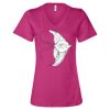 Women’s Relaxed Jersey V-Neck Tee Thumbnail