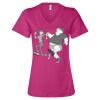 Women’s Relaxed Jersey V-Neck Tee Thumbnail