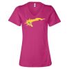 Women’s Relaxed Jersey V-Neck Tee Thumbnail
