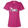 Women’s Relaxed Jersey V-Neck Tee Thumbnail