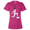 Women’s Relaxed Jersey V-Neck Tee Thumbnail
