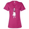 Women’s Relaxed Jersey V-Neck Tee Thumbnail