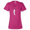 Women’s Relaxed Jersey V-Neck Tee Thumbnail