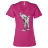 Women’s Relaxed Jersey V-Neck Tee Thumbnail