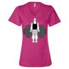 Women’s Relaxed Jersey V-Neck Tee Thumbnail