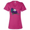 Women’s Relaxed Jersey V-Neck Tee Thumbnail