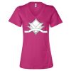 Women’s Relaxed Jersey V-Neck Tee Thumbnail