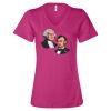 Women’s Relaxed Jersey V-Neck Tee Thumbnail