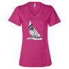 Women’s Relaxed Jersey V-Neck Tee Thumbnail